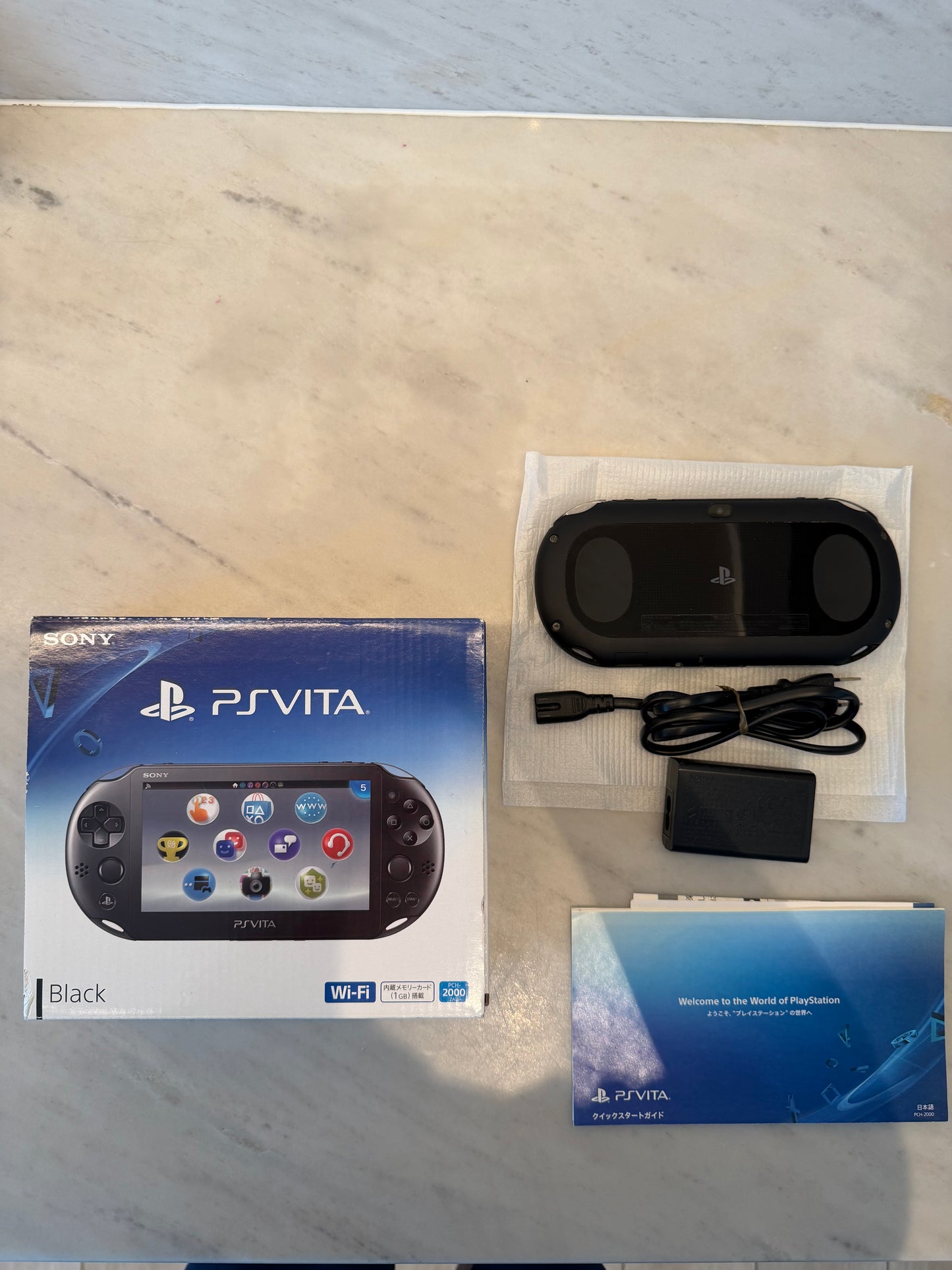 PS-Vita Black IN BOX JP