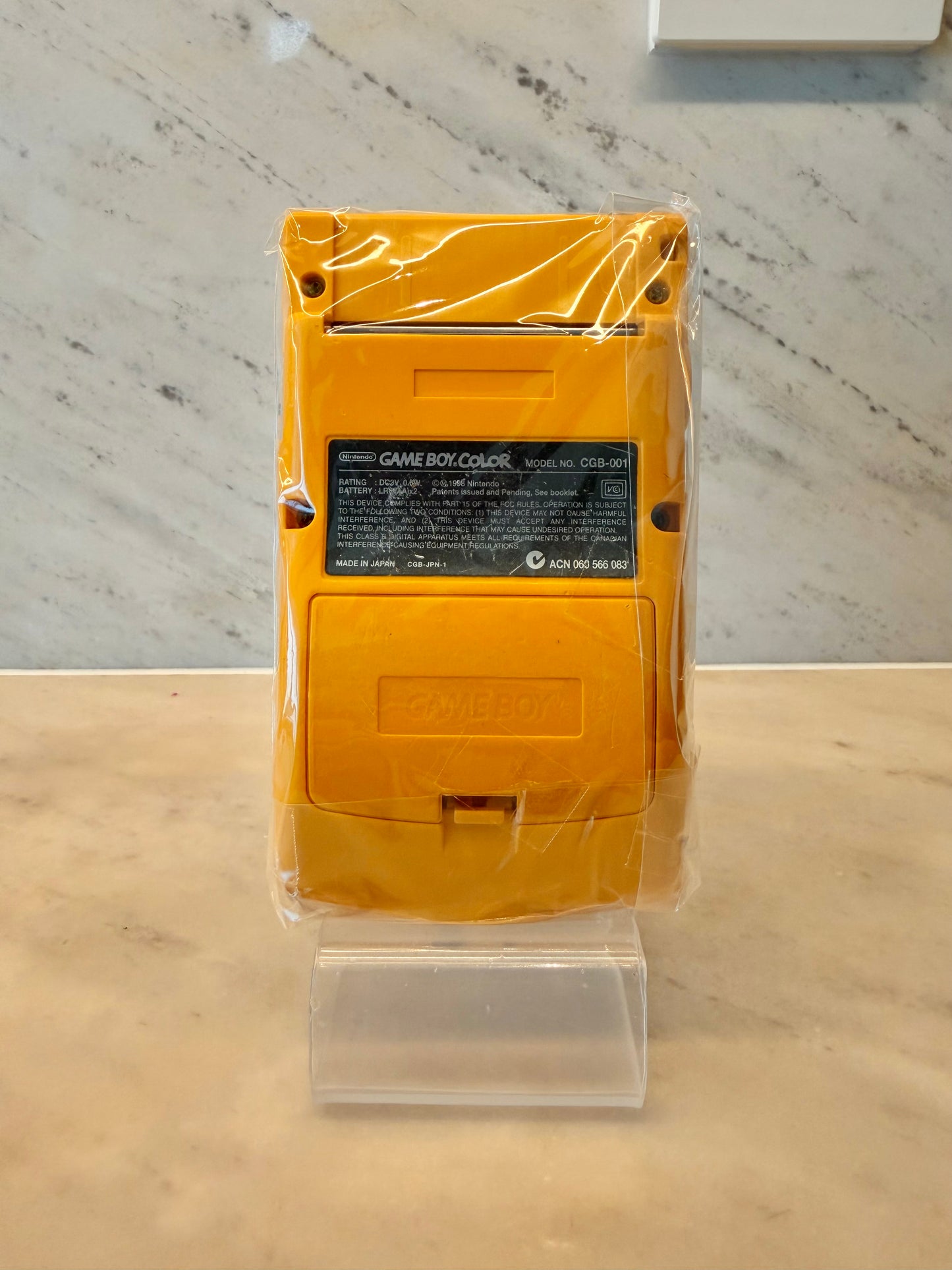 Custom GameBoy Color Yellow JP