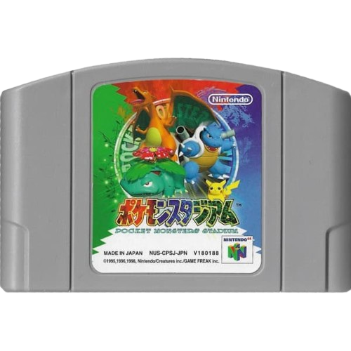 Pokemon Pocket Monsters Stadium Nintendo N64 JP