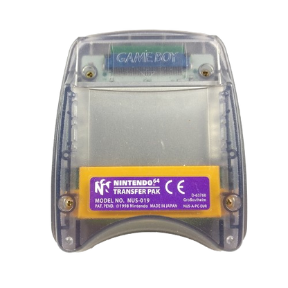 N64 Game Boy adapter pak + Super Mario Tennis Game Boy Color